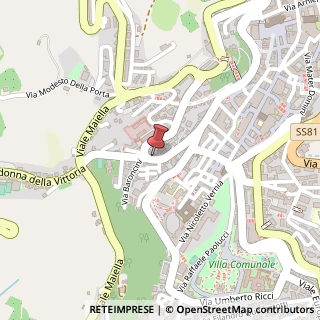 Mappa Via Madonna degli Angeli, 74, 66100 Chieti, Chieti (Abruzzo)