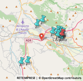 Mappa Autostrada Roma L'Aquila Teramo, 67100 L'Aquila AQ, Italia (3.72533)