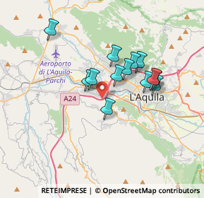 Mappa Autostrada Roma L'Aquila Teramo, 67100 L'Aquila AQ, Italia (2.95846)