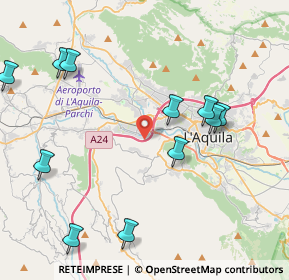 Mappa Autostrada Roma L'Aquila Teramo, 67100 L'Aquila AQ, Italia (5.04182)