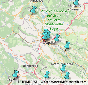 Mappa Autostrada Roma L'Aquila Teramo, 67100 L'Aquila AQ, Italia (20.6425)