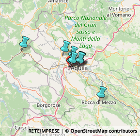 Mappa Autostrada Roma L'Aquila Teramo, 67100 L'Aquila AQ, Italia (6.40273)