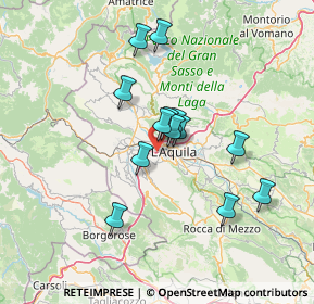 Mappa Autostrada Roma L'Aquila Teramo, 67100 L'Aquila AQ, Italia (11.78231)