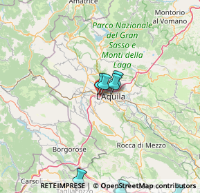 Mappa Autostrada Roma L'Aquila Teramo, 67100 L'Aquila AQ, Italia (30.06)