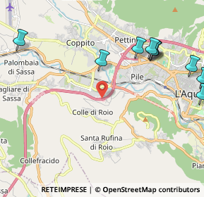 Mappa Autostrada Roma L'Aquila Teramo, 67100 L'Aquila AQ, Italia (2.94636)