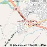 Map Montalto di Castro