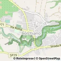 Hartă Corchiano