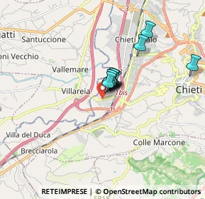 Mappa Via Tirino, 66013 Chieti CH, Italia (1.04182)