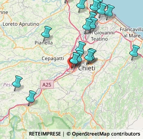 Mappa Via Tirino, 66013 Chieti CH, Italia (8.7975)