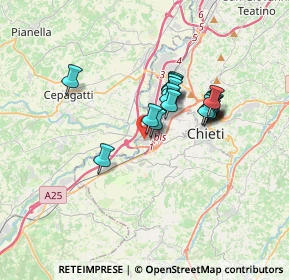 Mappa Via Tirino, 66013 Chieti CH, Italia (2.75118)