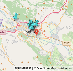 Mappa Via della Polveriera, 67100 L'Aquila AQ, Italia (2.26455)