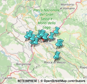 Mappa Via della Polveriera, 67100 L'Aquila AQ, Italia (8.01778)