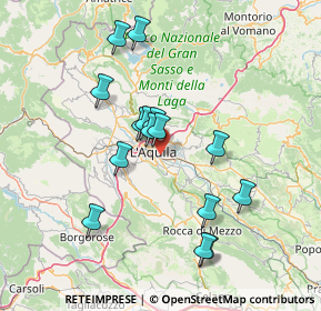 Mappa Via della Polveriera, 67100 L'Aquila AQ, Italia (13.90667)