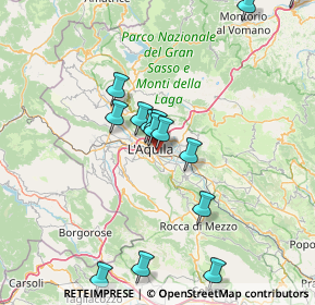 Mappa Via della Polveriera, 67100 L'Aquila AQ, Italia (16.12857)