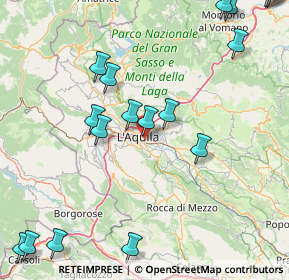 Mappa Via della Polveriera, 67100 L'Aquila AQ, Italia (23.96556)