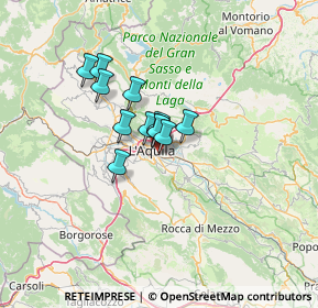 Mappa Via della Polveriera, 67100 L'Aquila AQ, Italia (8.35833)