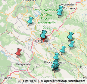 Mappa Via della Polveriera, 67100 L'Aquila AQ, Italia (17.243)