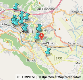 Mappa Via della Polveriera, 67100 L'Aquila AQ, Italia (2.27929)