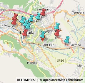 Mappa Via della Polveriera, 67100 L'Aquila AQ, Italia (2.01462)