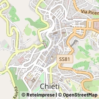 Mapa Chieti