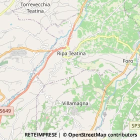 Mappa Ripa Teatina