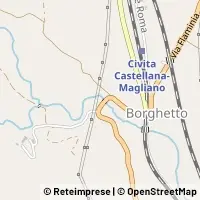 Karte Civita Castellana