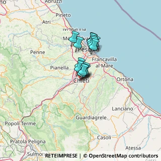 Mappa Via Umberto Ricci, 66100 Chieti CH, Italia (8.09333)