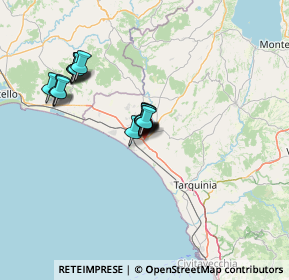 Mappa Via dell'Arcipretura, 01014 Montalto di Castro VT, Italia (11.45556)