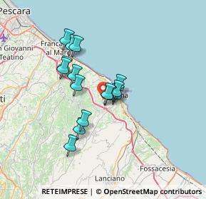 Mappa Contrada Santa Liberata snc, 66026 Ortona CH, Italia (5.62533)