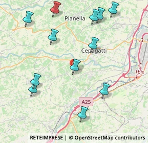 Mappa Contrada S. Martino, 65020 Rosciano PE, Italia (4.985)