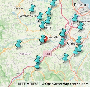 Mappa Contrada S. Martino, 65020 Rosciano PE, Italia (8.7935)