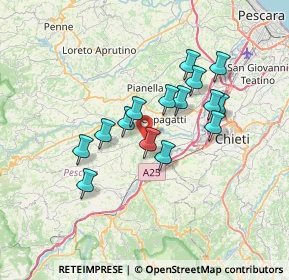 Mappa Contrada S. Martino, 65020 Rosciano PE, Italia (5.98133)