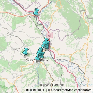 Mappa Via Taschini, 01033 Civita Castellana VT, Italia (5.4)