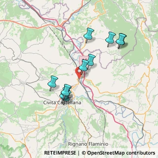 Mappa Via Taschini, 01033 Civita Castellana VT, Italia (7.03455)