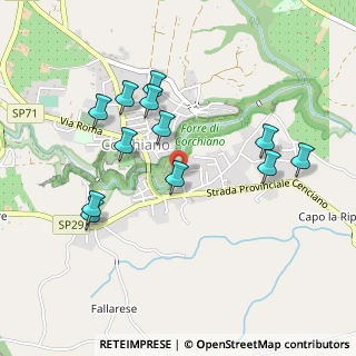 Mappa SP 29, 01030 Corchiano VT (0.495)