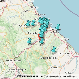 Mappa Località Santa Filomena Megalo 66100 Santa Filomena, 66100 Chieti CH, Italia (10.09421)