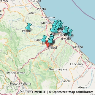 Mappa Località Santa Filomena Megalo 66100 Santa Filomena, 66100 Chieti CH, Italia (10.6835)