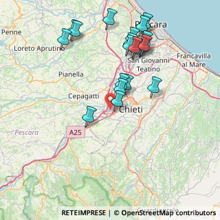 Mappa Località Santa Filomena Megalo 66100 Santa Filomena, 66100 Chieti CH, Italia (8.809)