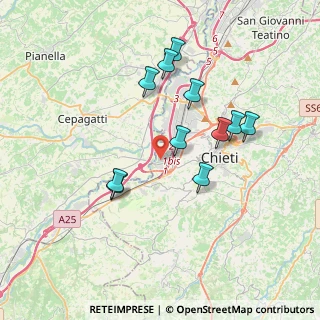Mappa Località Santa Filomena Megalo 66100 Santa Filomena, 66100 Chieti CH, Italia (3.58)