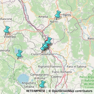 Mappa Via Giuseppe Taschini, 01033 Civita Castellana VT, Italia (27.30583)