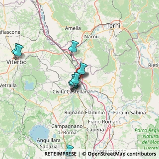 Mappa Via Giuseppe Taschini, 01033 Civita Castellana VT, Italia (12.84636)