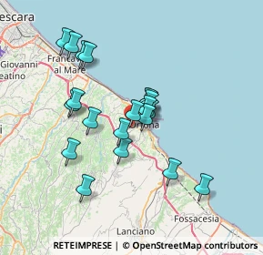 Mappa Contrada Santa Liberata, 66026 Ortona CH, Italia (6.2145)