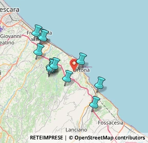 Mappa Contrada Santa Liberata, 66026 Ortona CH, Italia (6.885)
