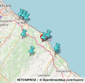 Mappa Contrada Santa Liberata, 66026 Ortona CH, Italia (7.03364)