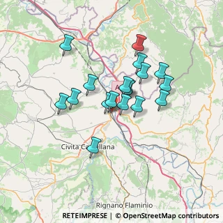 Mappa SS 3 KM.60, 01033 Civita Castellana VT, Italia (5.76444)