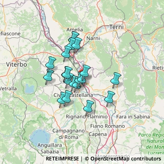 Mappa SS 3 KM.60, 01033 Civita Castellana VT, Italia (10.8705)