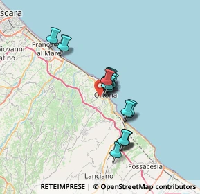 Mappa Via don Arturo Molrupi, 66026 Ortona CH, Italia (5.3455)