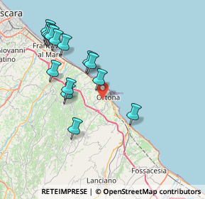 Mappa Via don Arturo Molrupi, 66026 Ortona CH, Italia (8.33643)