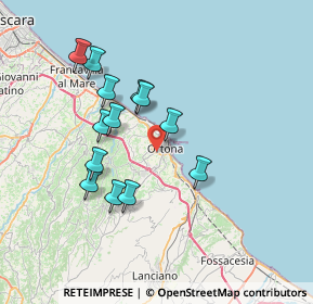 Mappa Via don Arturo Molrupi, 66026 Ortona CH, Italia (6.80538)