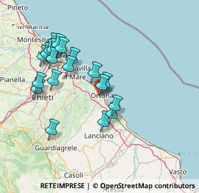 Mappa Via don Arturo Molrupi, 66026 Ortona CH, Italia (15.2075)